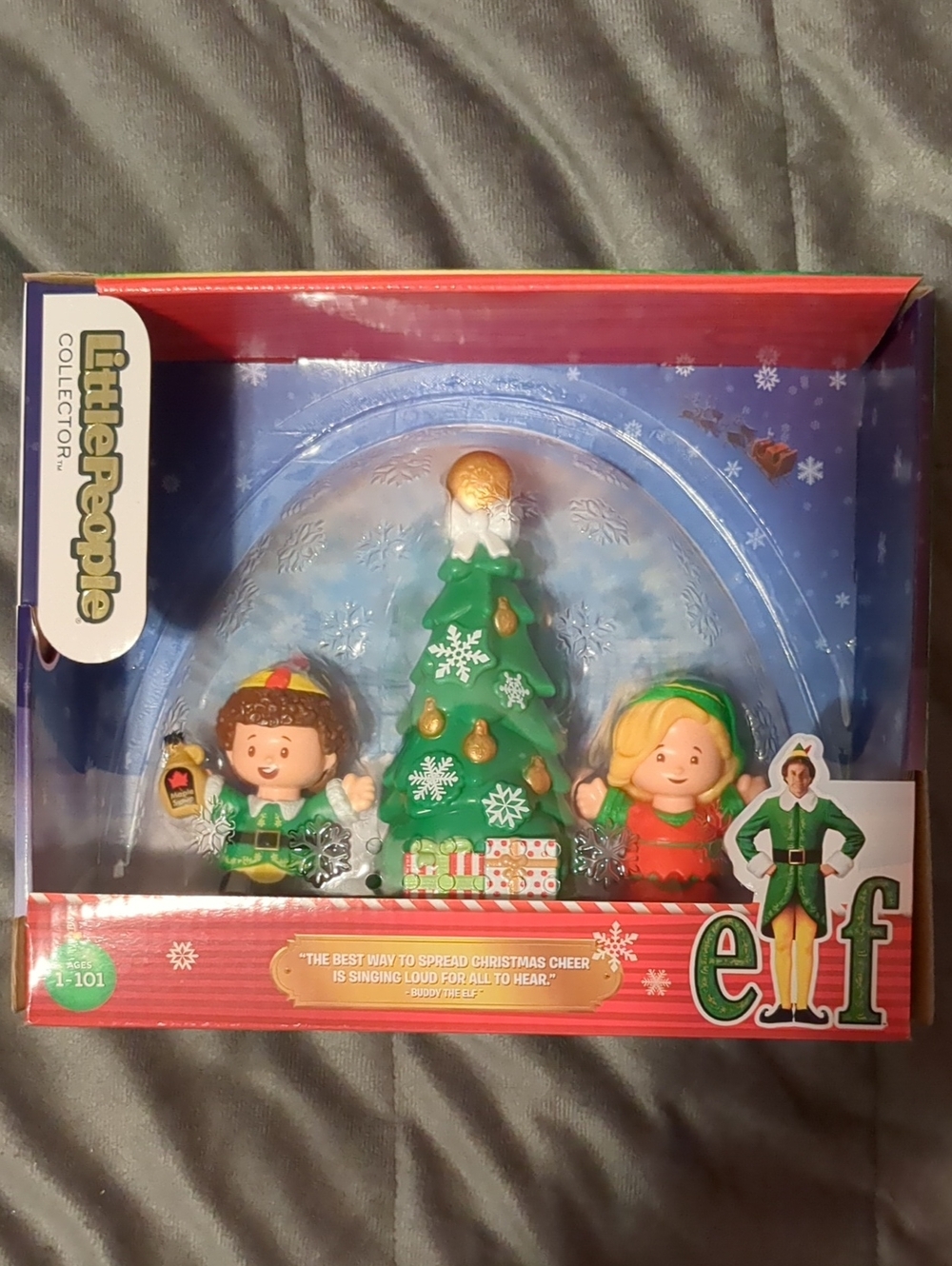 Fisher-Price Elf Holiday Tree Playset